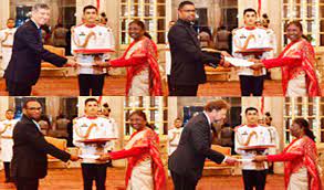 Ambassadors of five countries presented identity cards to the President