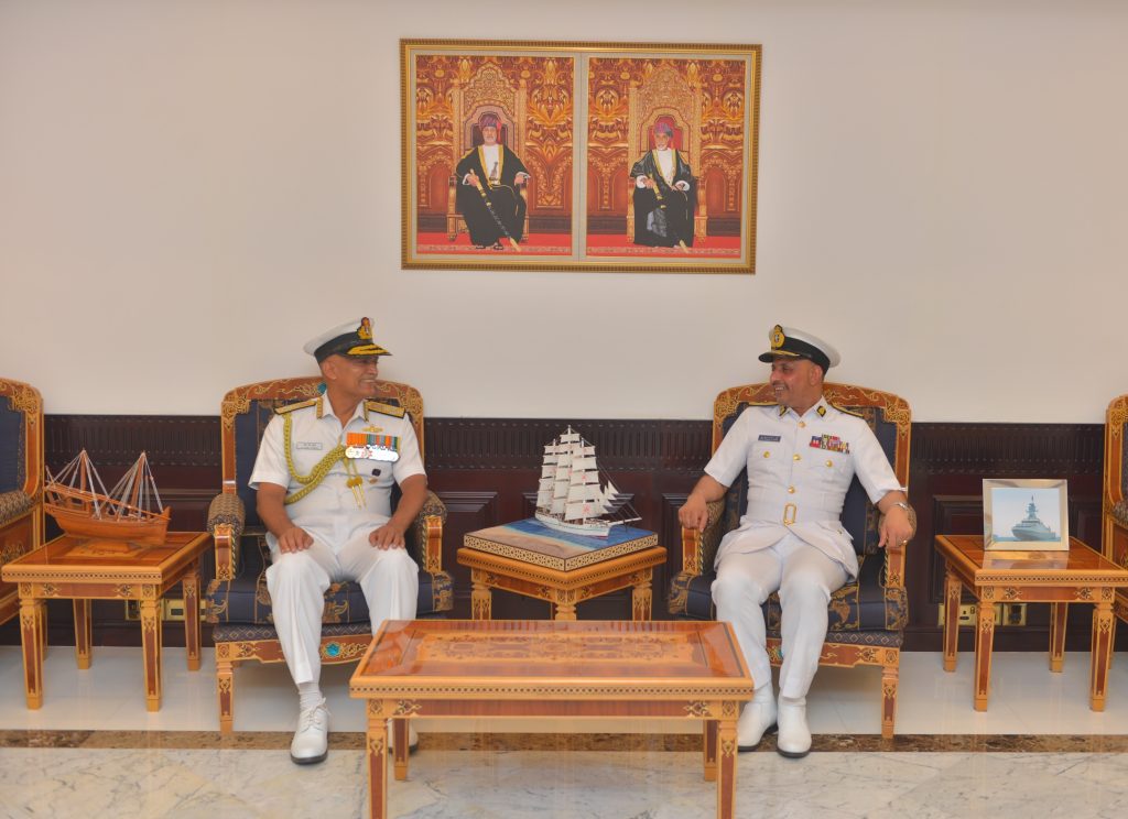 Navy Chief's visit to Oman