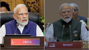 India vs Bharat: So will the name really change? 'Bharat' visible instead of 'India' on PM Modi's table