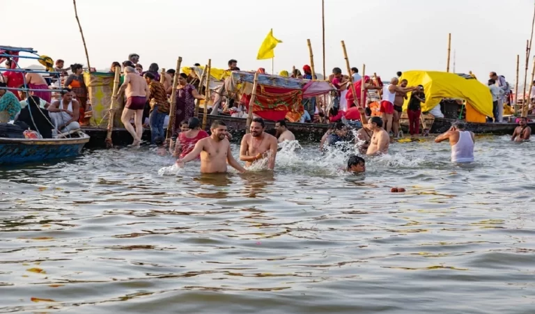 A record 18.60 lakh people took a dip in the Ganga on Maghi Purnima in Prayagraj on 24 February 2024