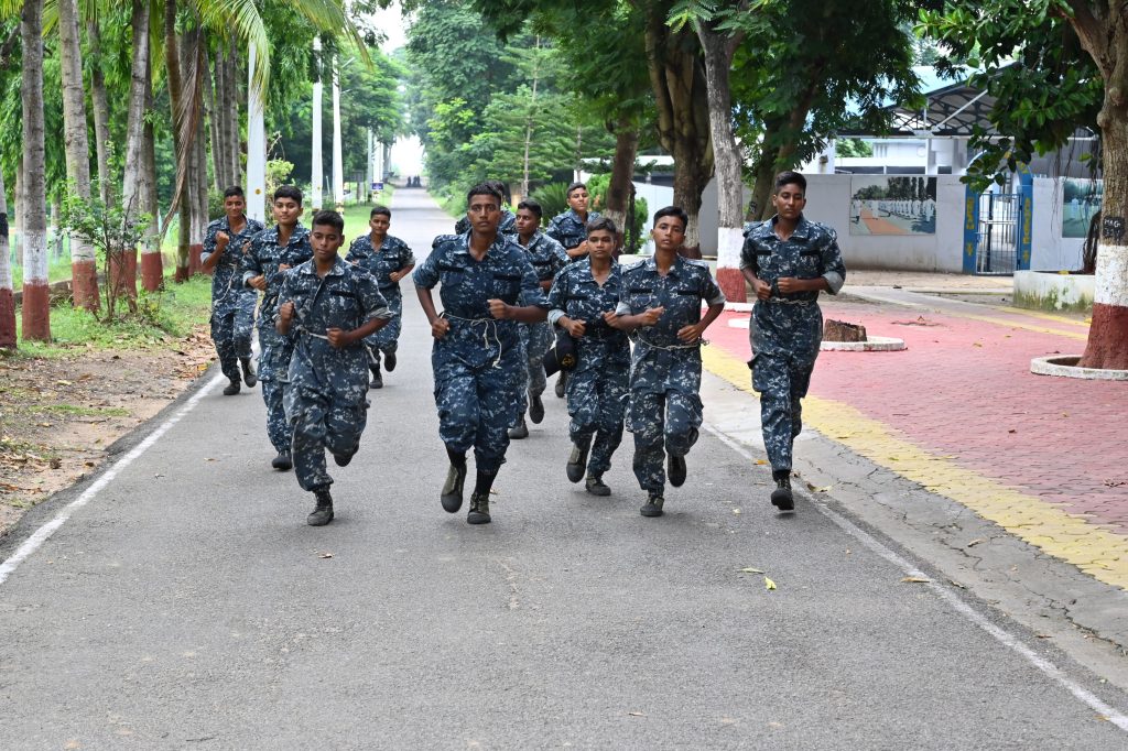 Preview of the passing out parade of the third batch of Agniveers at INS Chilka