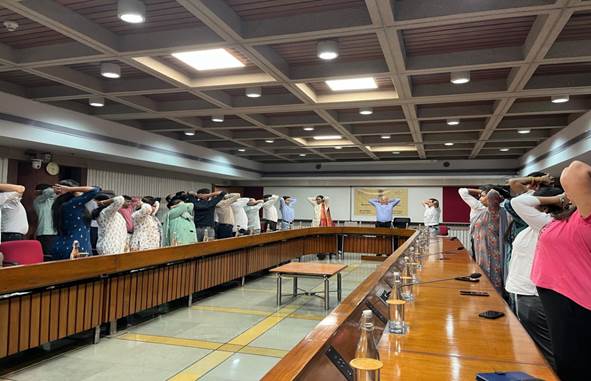 Ministry of Parliamentary Affairs organizes Yoga Workshop for the approaching 10th International Yoga Day